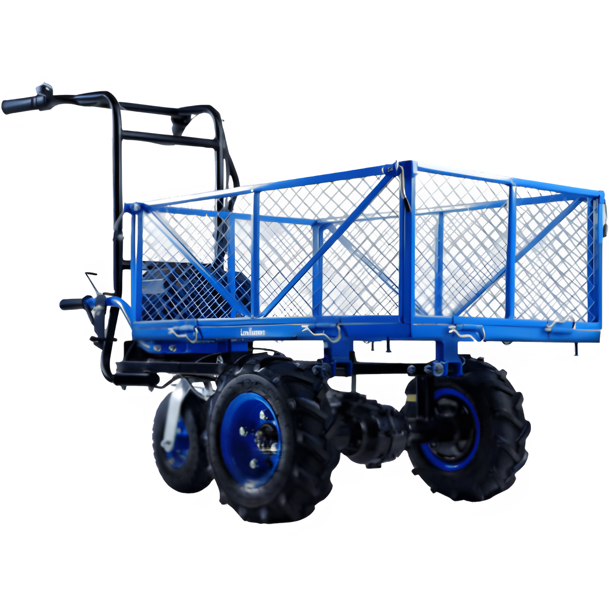 Landworks GUO026 48V Self-Propelled 500 lbs Capacity Electric Utility Wagon with Modular Cargo Bed New