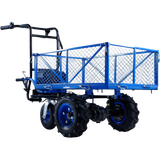 Landworks GUO026 48V Self-Propelled 500 lbs Capacity Electric Utility Wagon with Modular Cargo Bed New