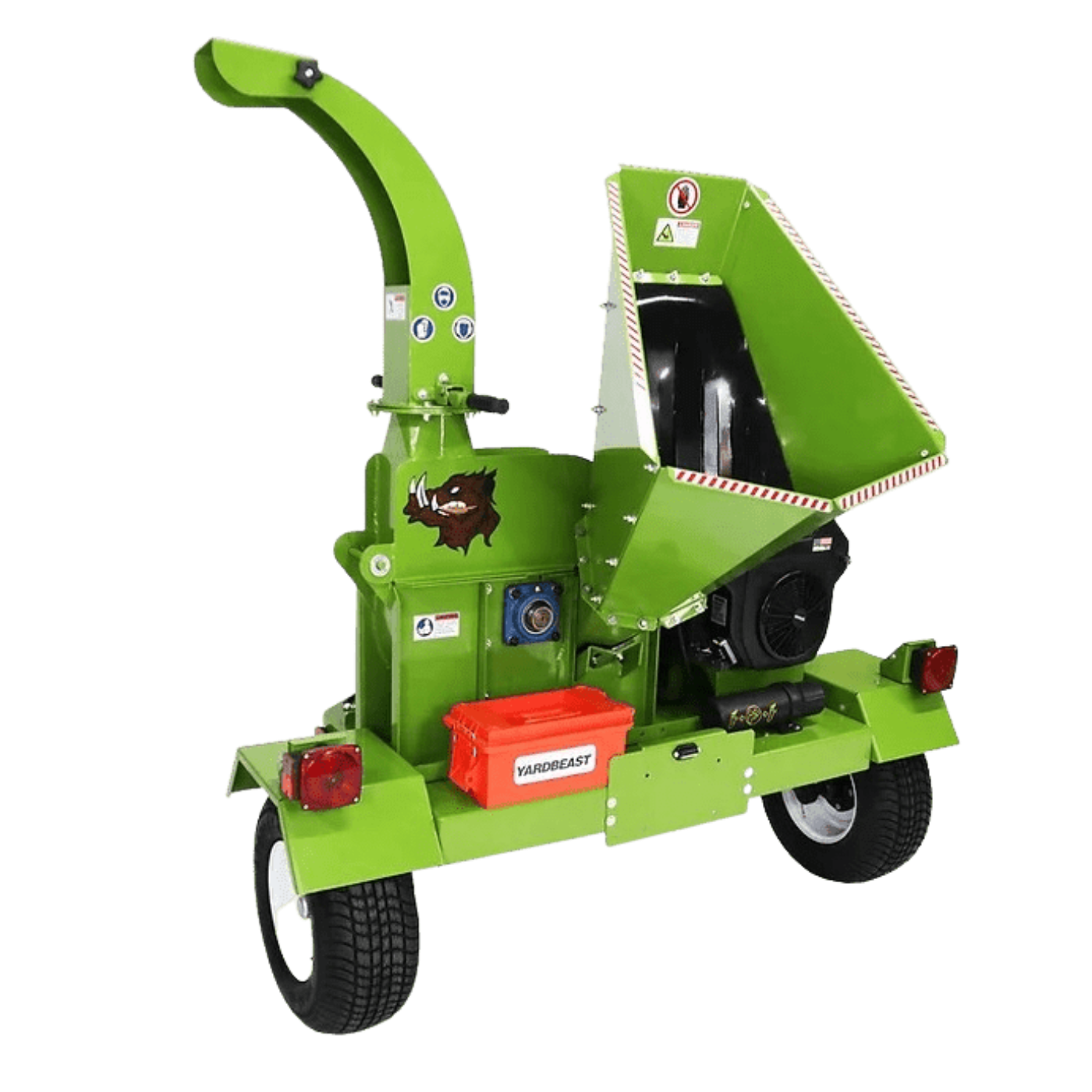 YARDBEAST 4521 678 cc 20HP CRX Engine 4.5" Electric Start V-twin OHV Wood Chipper Shredder New