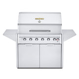 Crown Verity IE42MNG 42" Estate BBQ Cart Grill - Natural Gas - CVIE42MNG