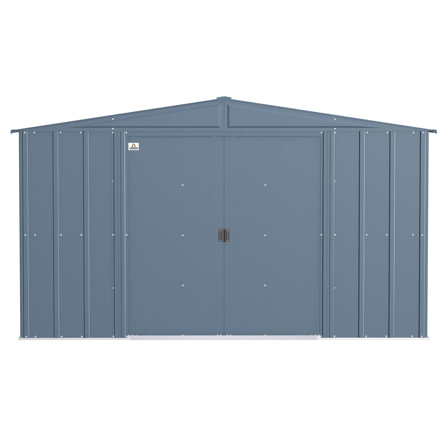 Arrow | Classic Steel Storage Shed, 10x8 ft., Blue Grey CLG108BG
