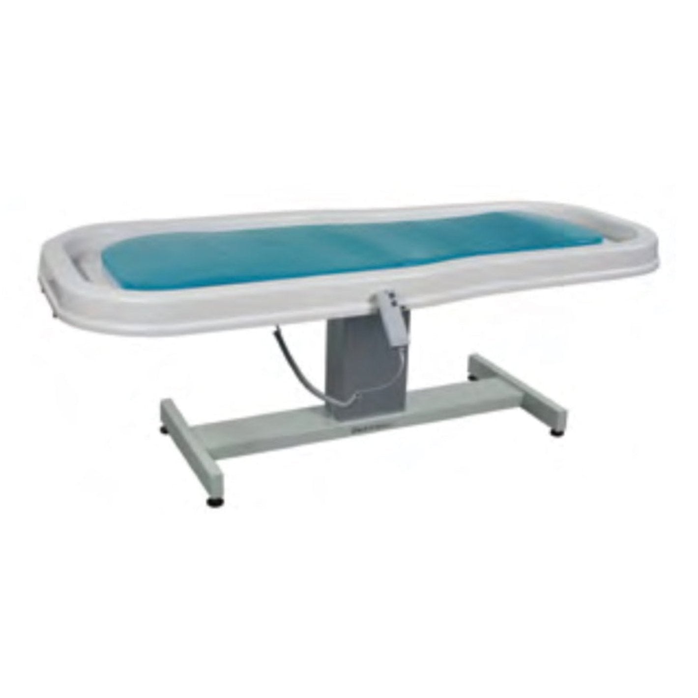 Touch America Stationary Neptune Wet Table and 8-Head Vichy Shower Deluxe Package - 82030