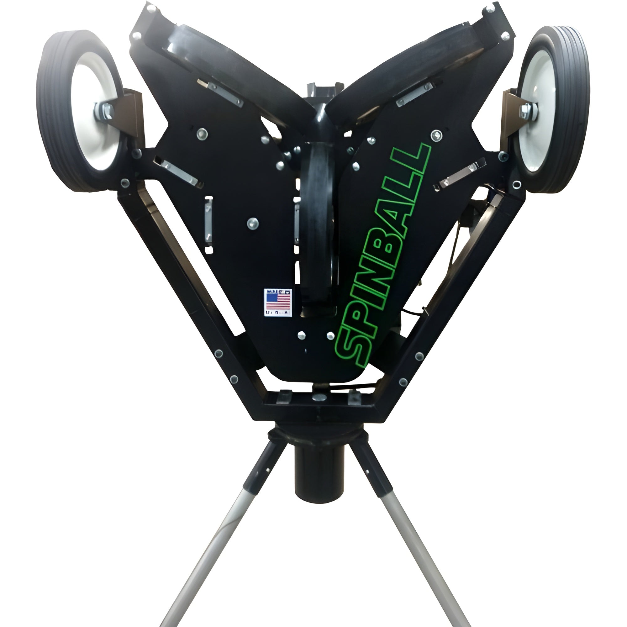 Spinball Wizard 3 Wheel Baseball Pitching Machine SW3BB