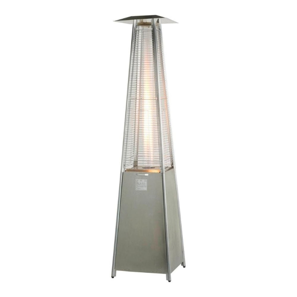 RADtec Tower Flame 89-Inch Tall Stainless Steel Propane Patio Heater TF2-MT-STN-STL